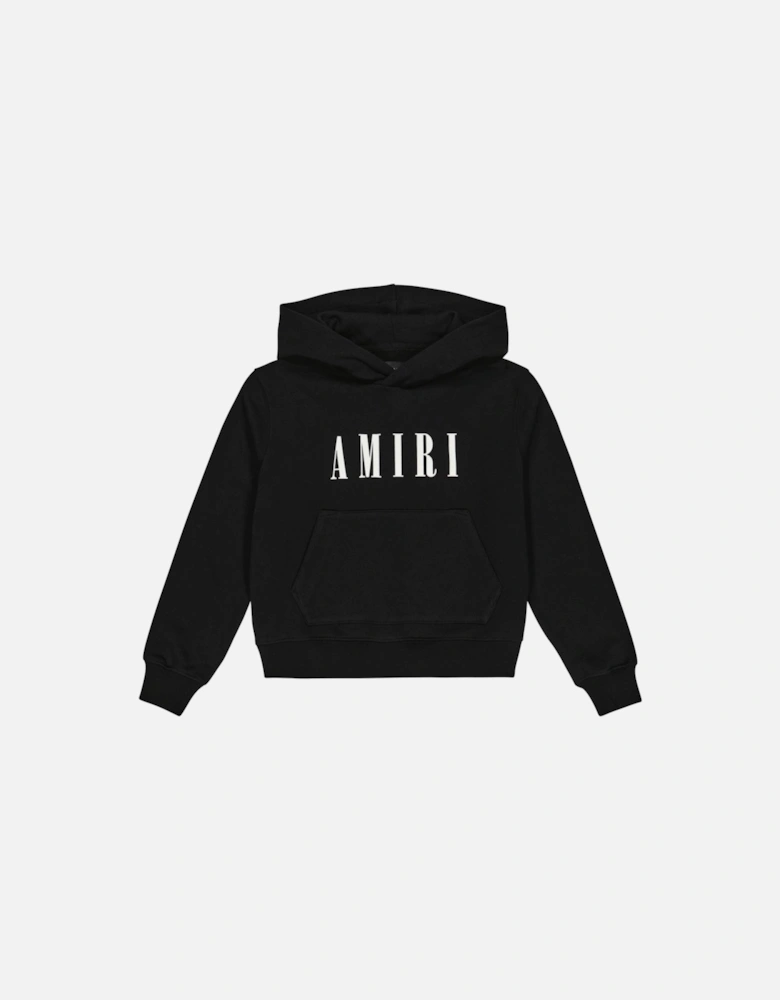 KIDS CORE LOGO HOODIE BLACK