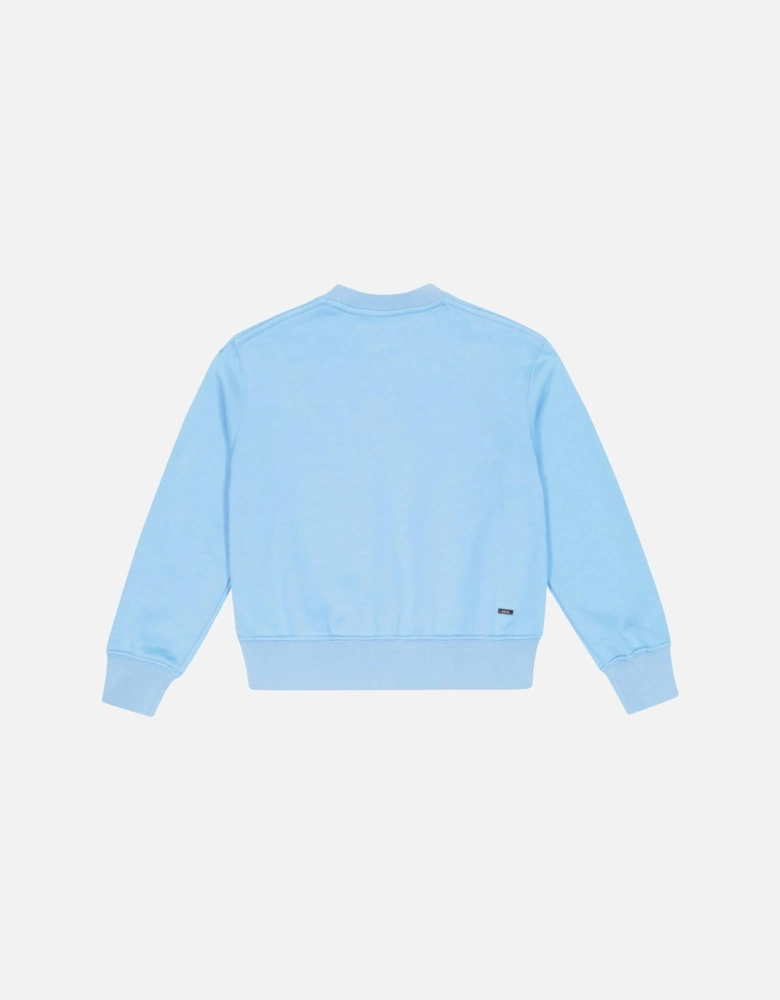 KIDS CORE LOGO CREWNECK BABY BLUE