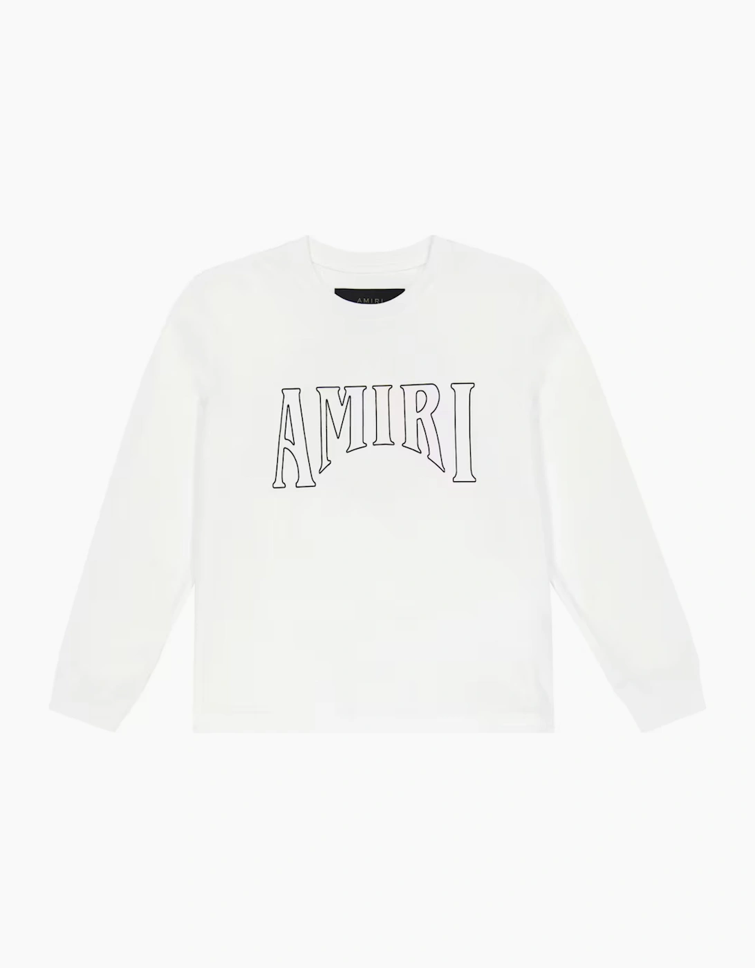 Amiri AMIRI KIDS SUN GRAPHIC LONG SLEEVE TEE WHITE