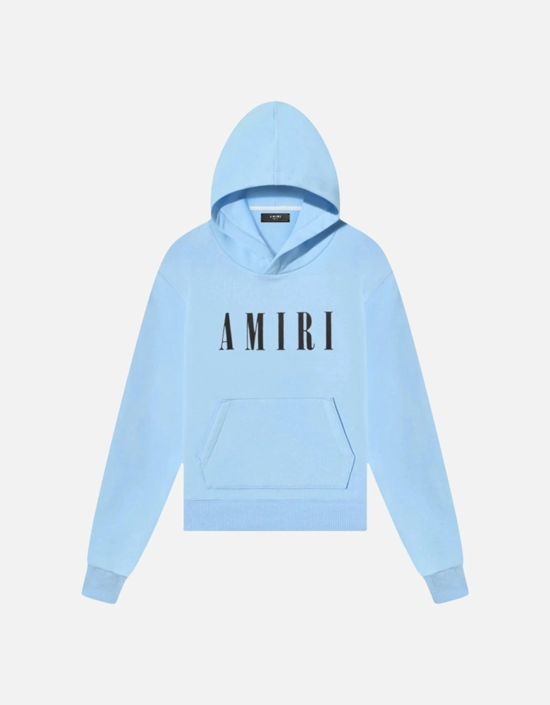 KIDS CORE LOGO HOODIE BABY BLUE