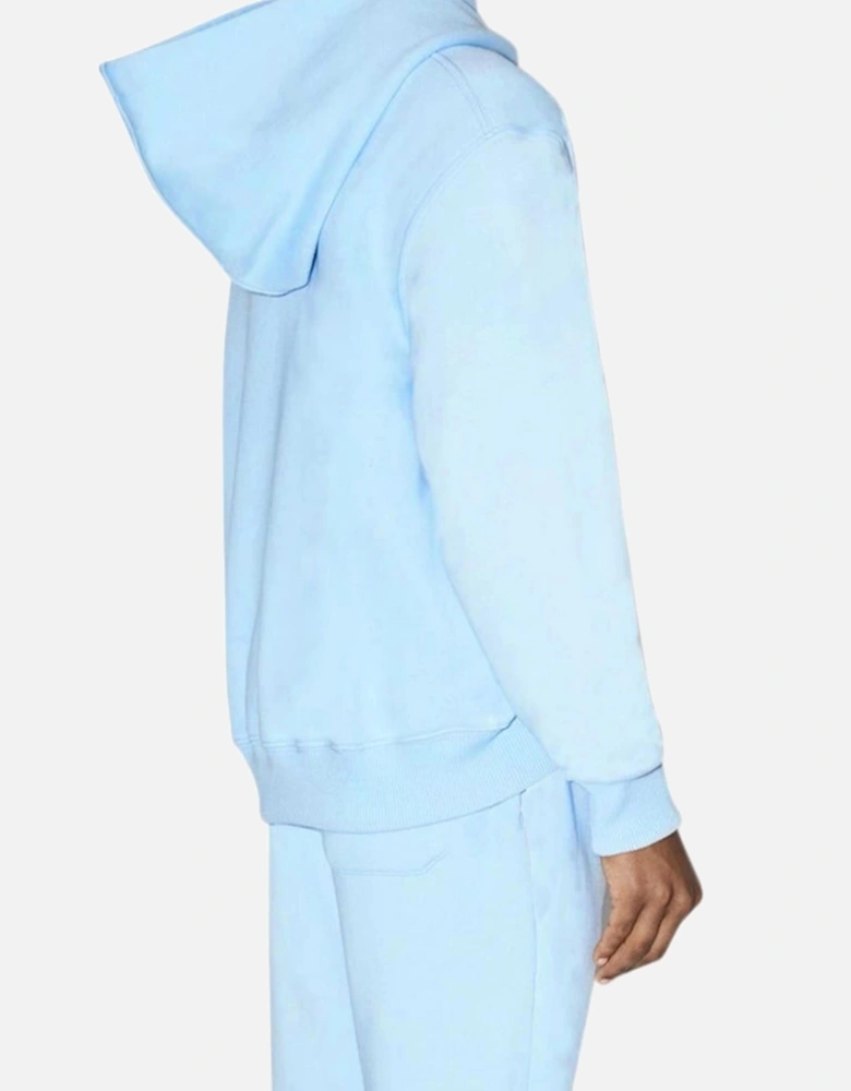 KIDS CORE LOGO HOODIE BABY BLUE