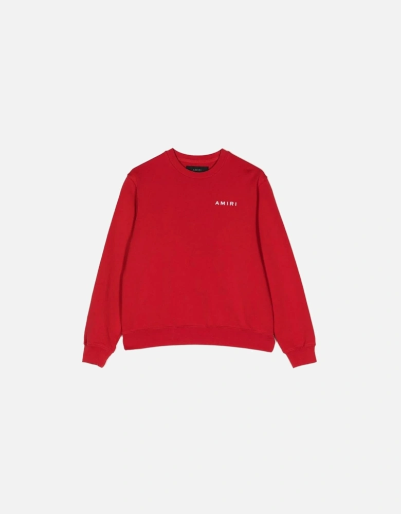 KIDS BONES GRAPHIC CREWNECK RED / BLUE