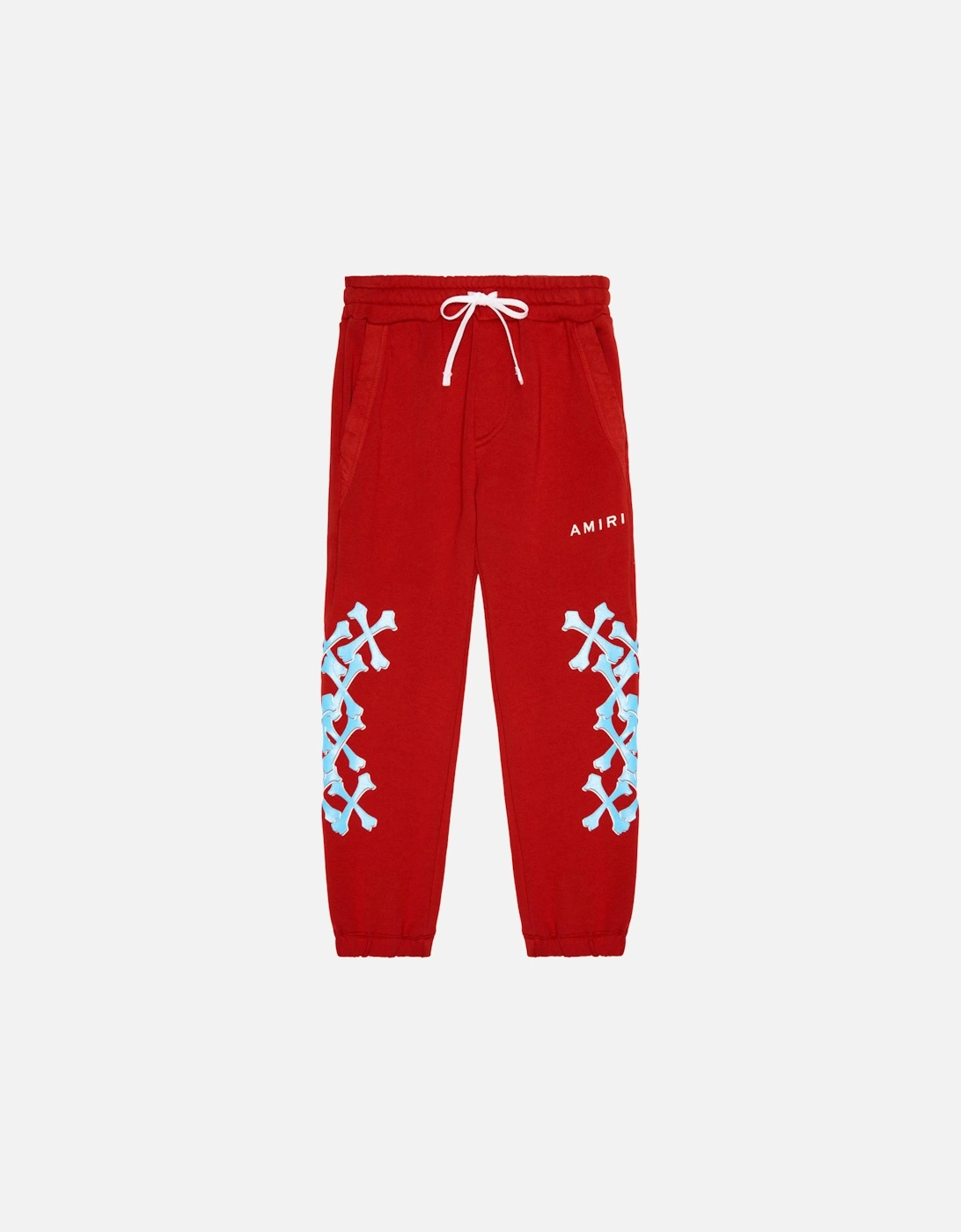 KIDS BONES GRAPHIC SWEATPANTS RED / BLUE, 3 of 2