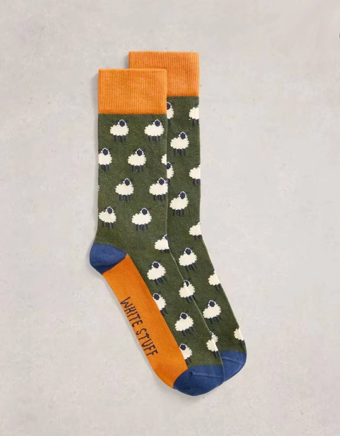 Men's Novelty Ankle Sock Deep Green, 3 of 2
