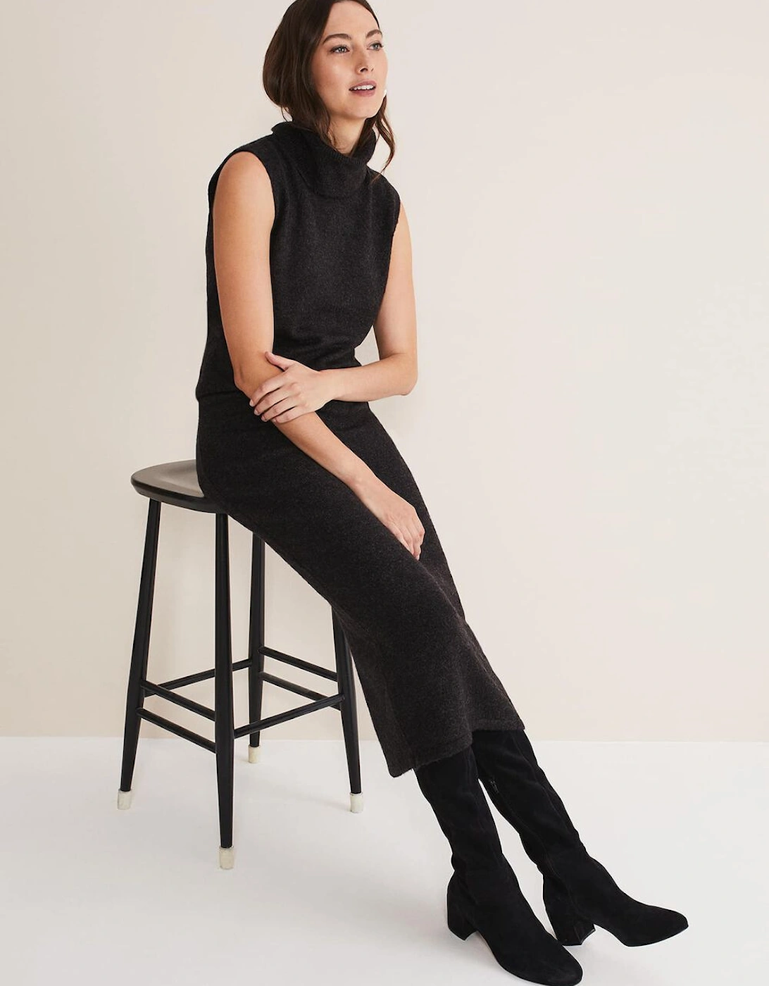 Cindy Cosy Co-Ord Knit Skirt, 7 of 6