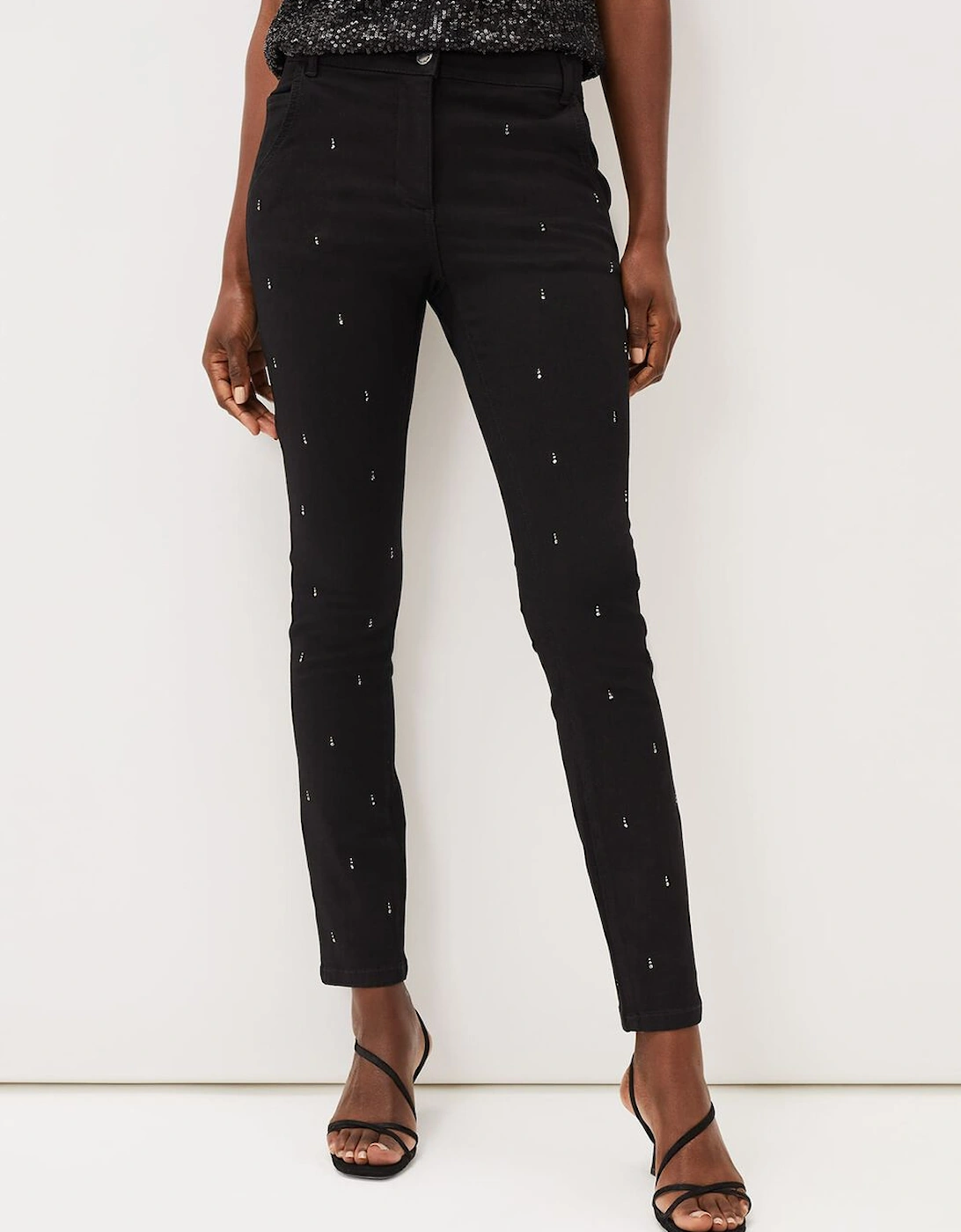 Tear Drop Stud Jean