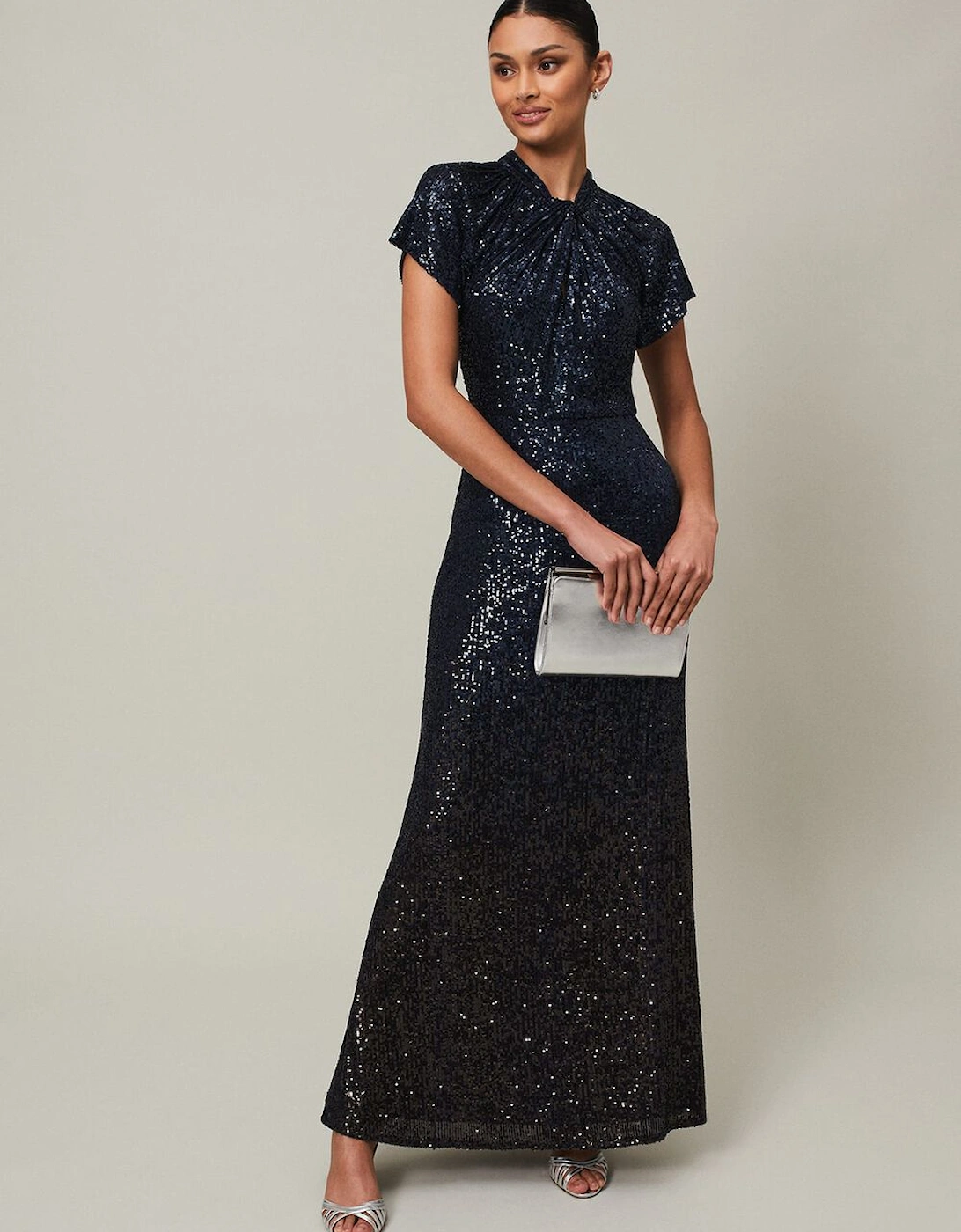 Kayla Sequin Ombre Maxi Dress, 9 of 8
