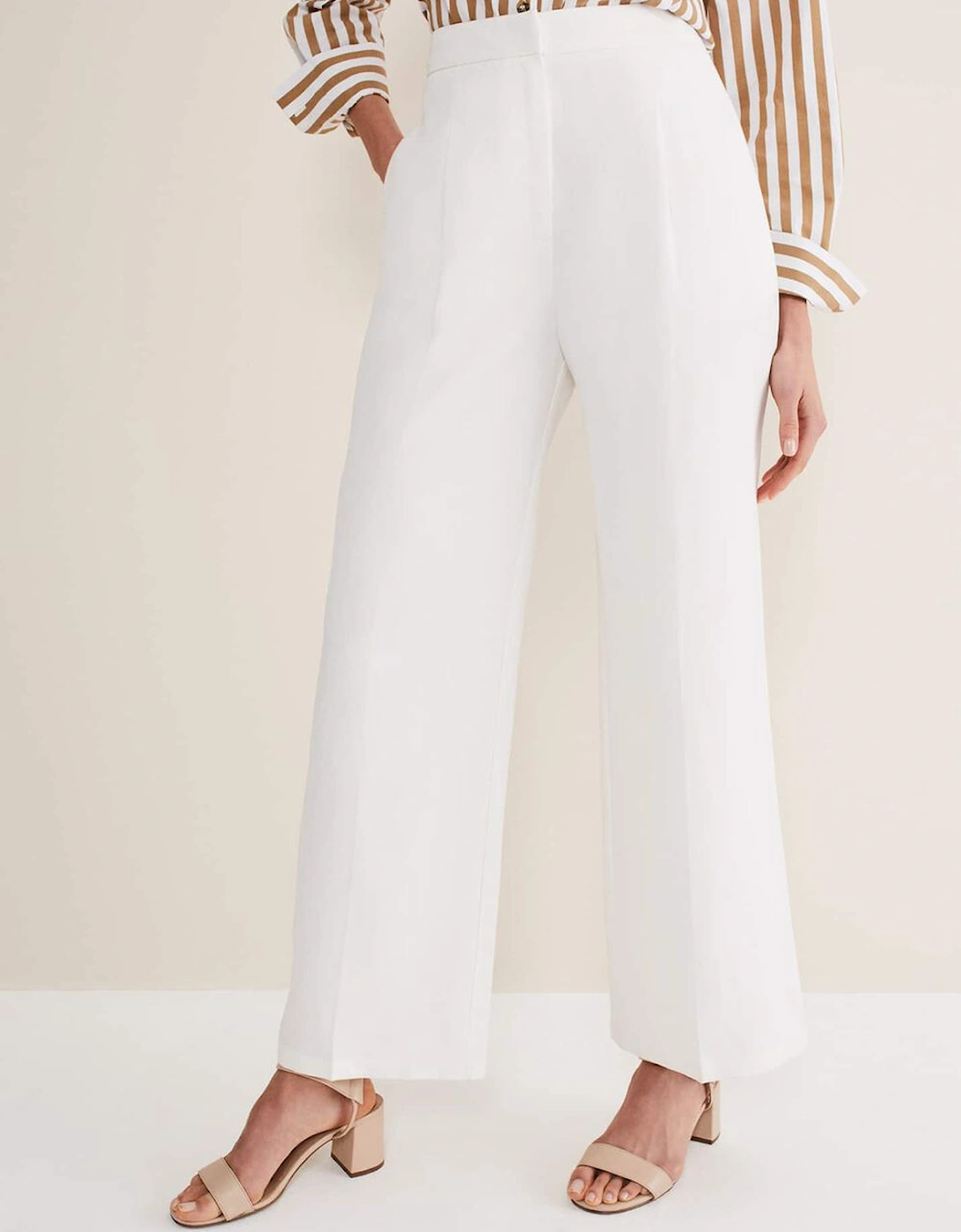 Bianca Wide Leg Suit Trousers