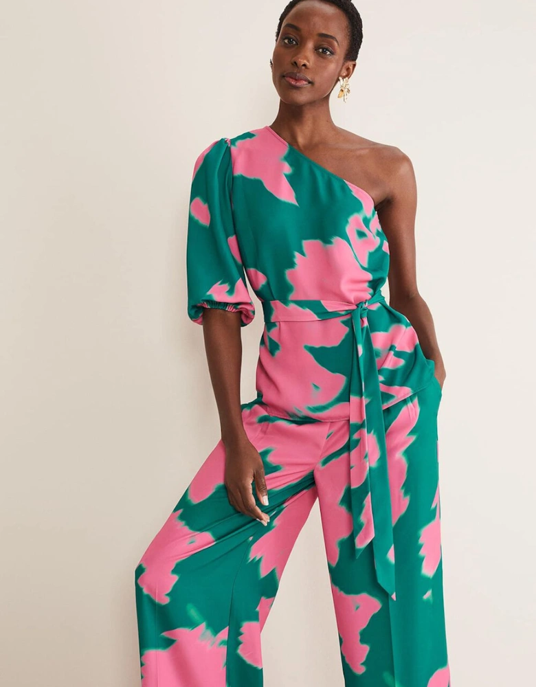 Madison One Shoulder Co-Ord Blouse