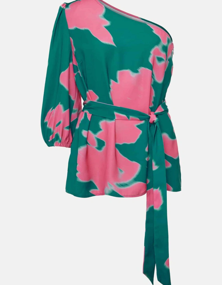 Madison One Shoulder Co-Ord Blouse