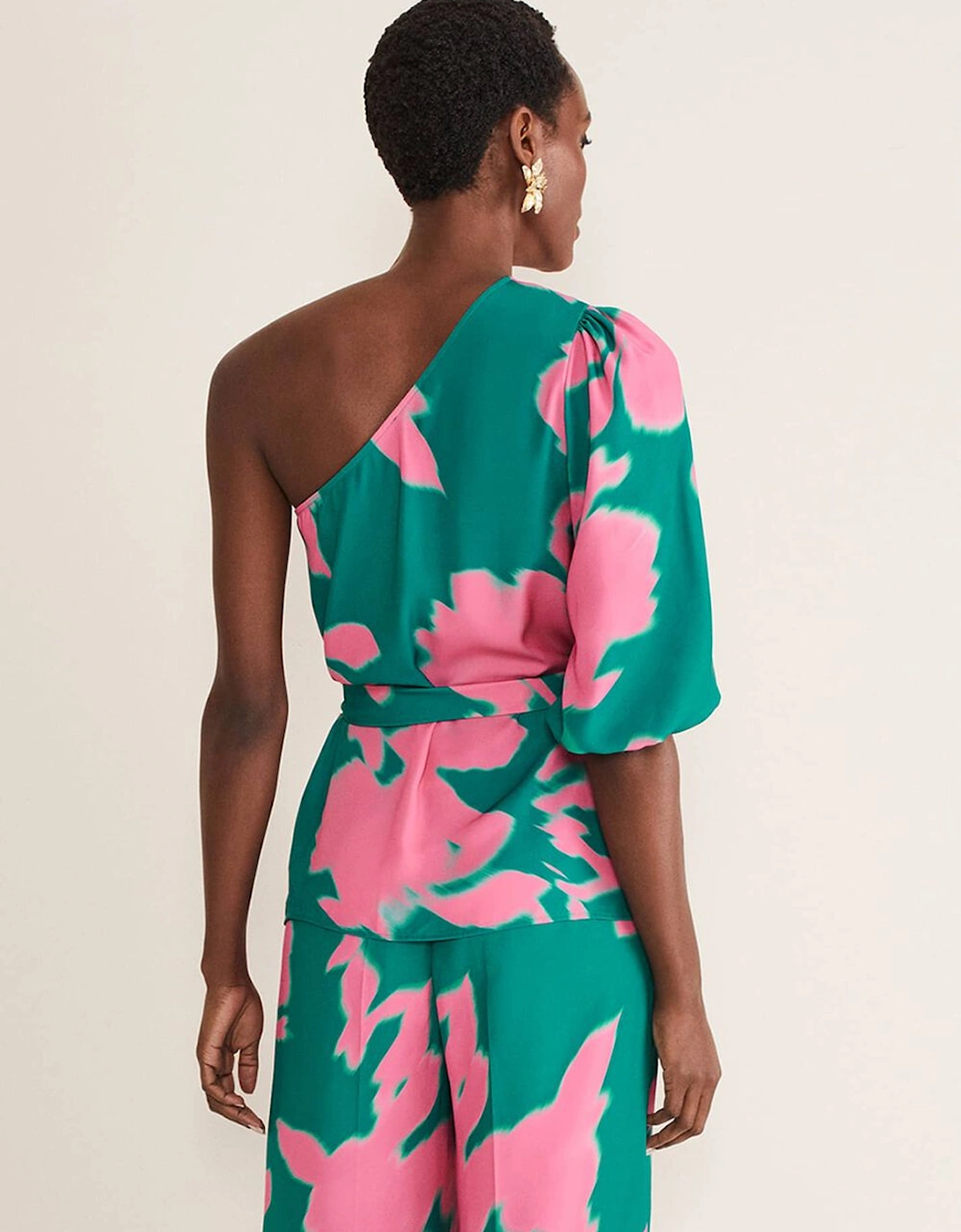 Madison One Shoulder Co-Ord Blouse