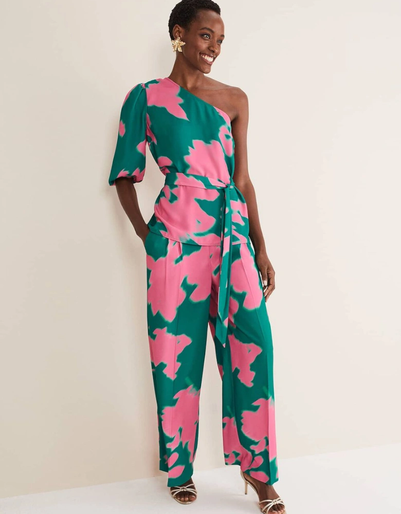 Madison One Shoulder Co-Ord Blouse