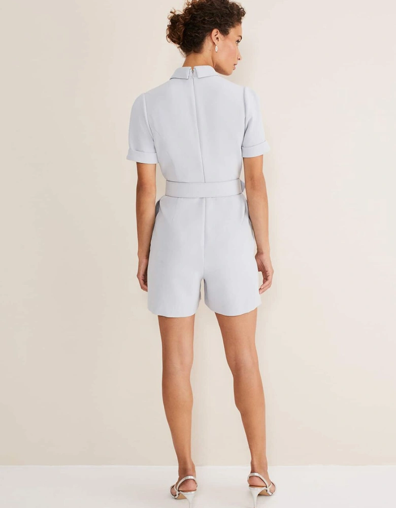 Etta Embelished Collar Playsuit