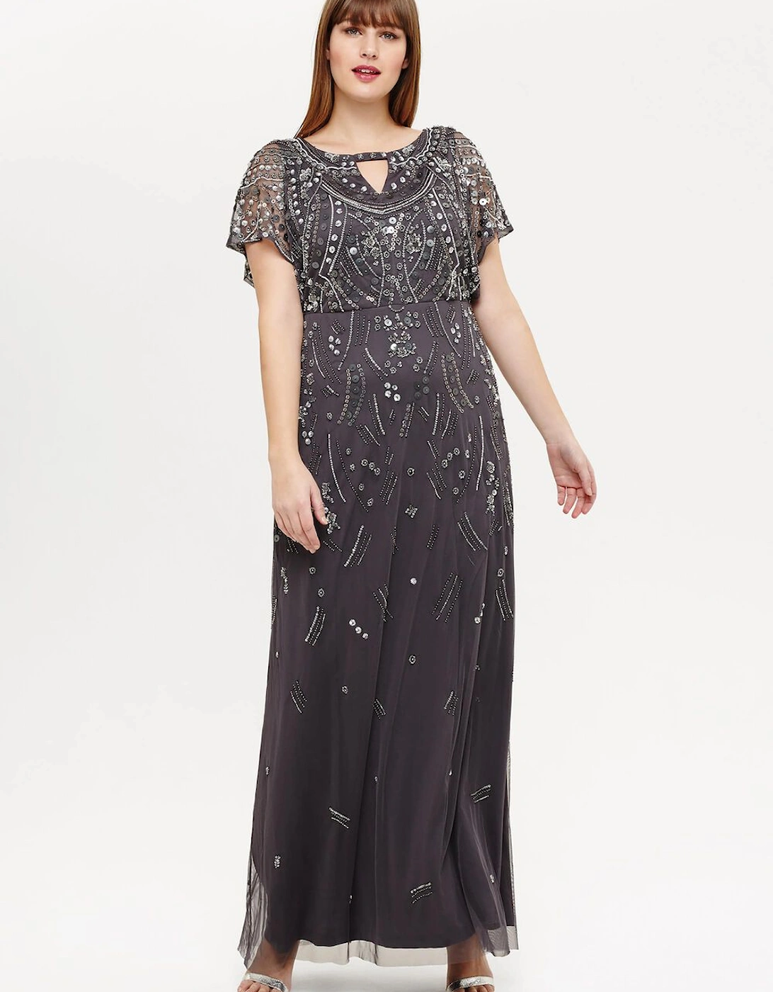 Desiree Beaded Maxi Dress, 6 of 5