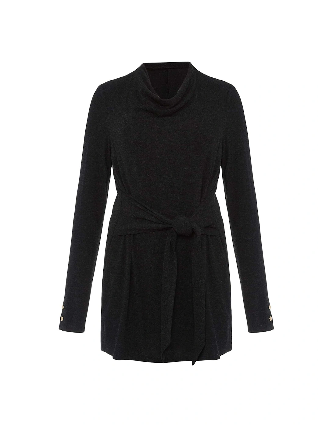Maya Tie Front Longline Top