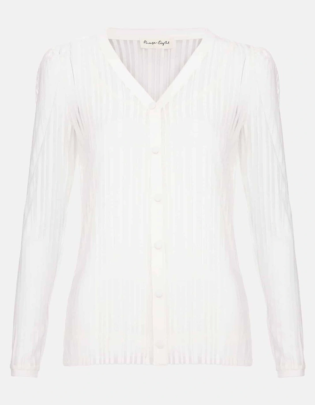 Loraine Linear Burnout Top