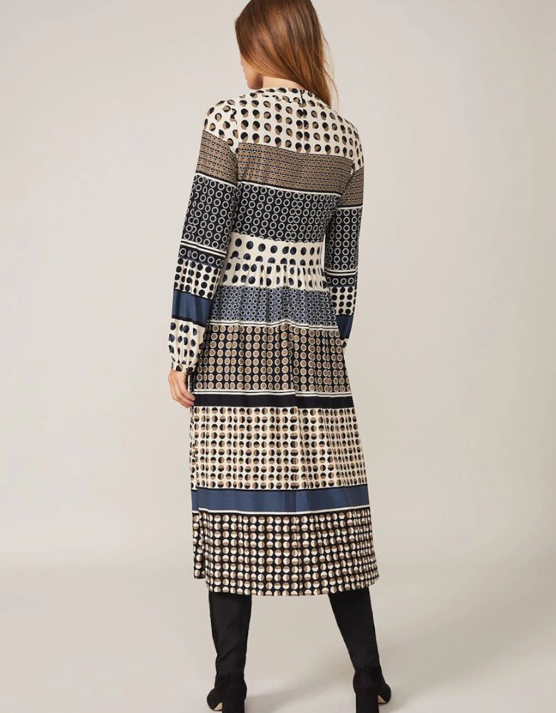 Jacinta Spot Print Dress