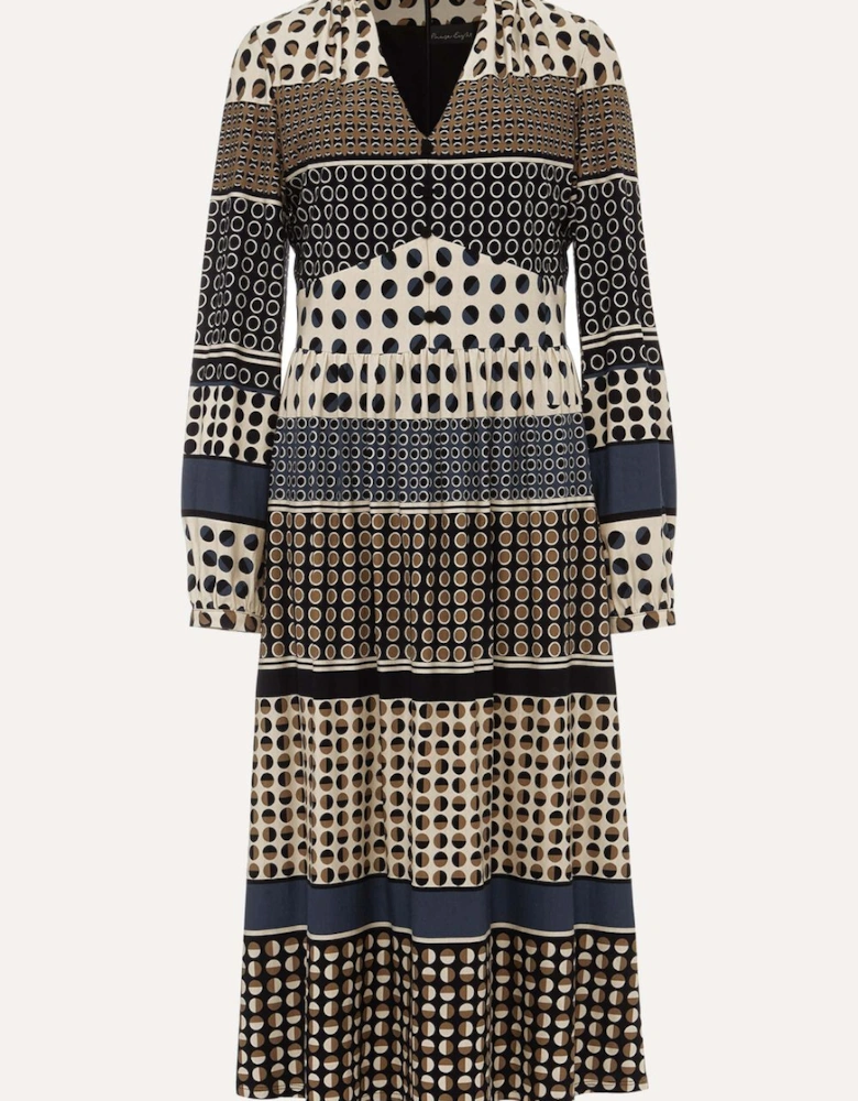 Jacinta Spot Print Dress