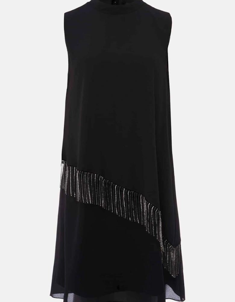 Clarice Diamonte Shift Dress