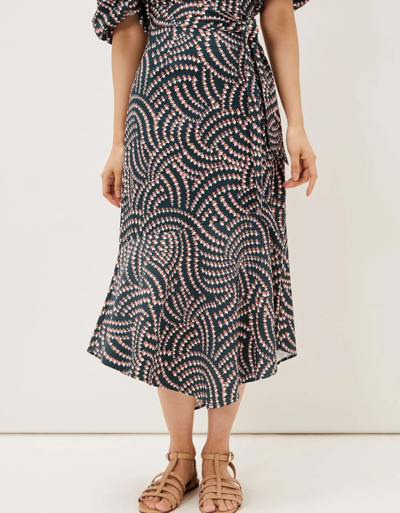 Kiri Geometric Co-Ord Skirt