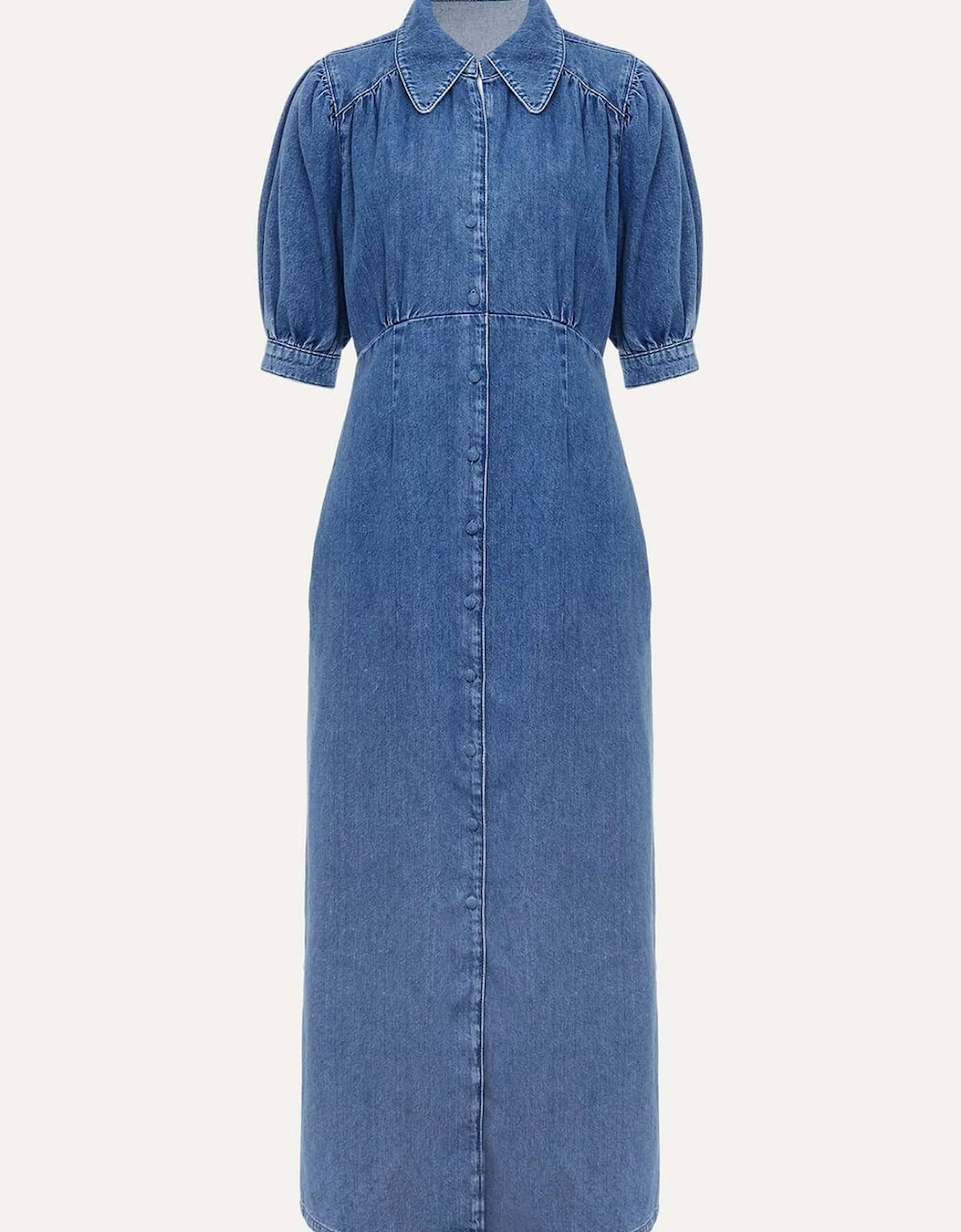 Cosette Denim Midaxi Dress