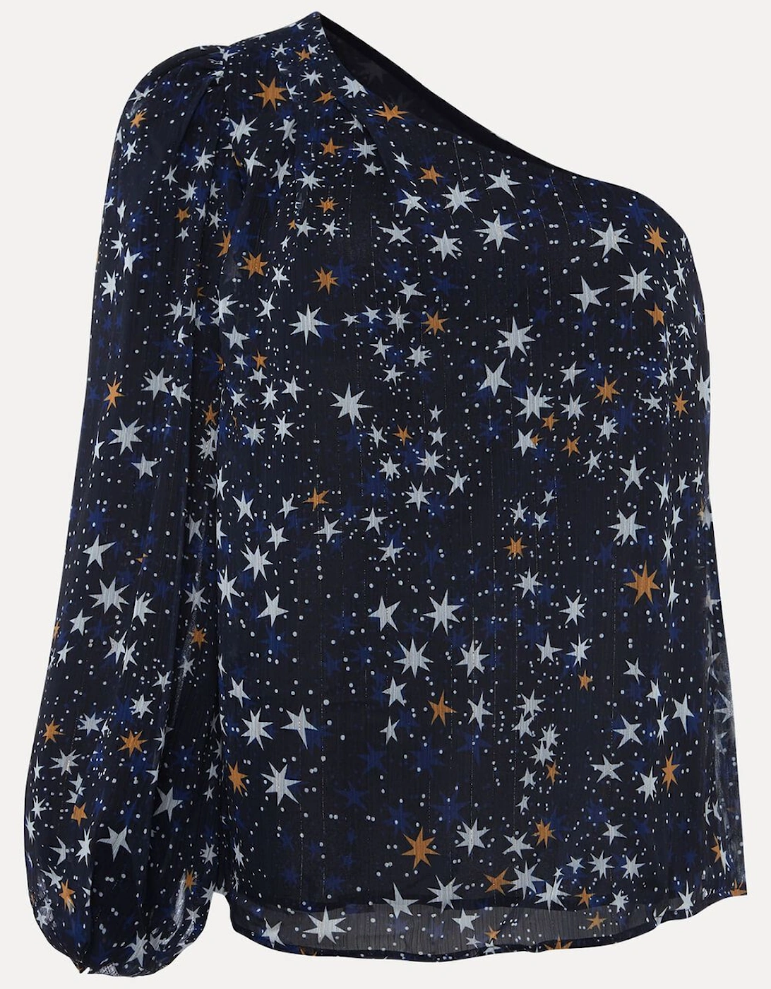 Zeba Star One Shoulder Blouse