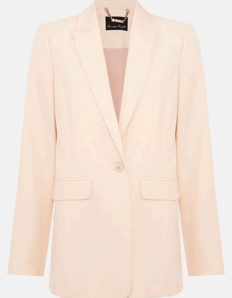 Bianca Peach Suit Jacket