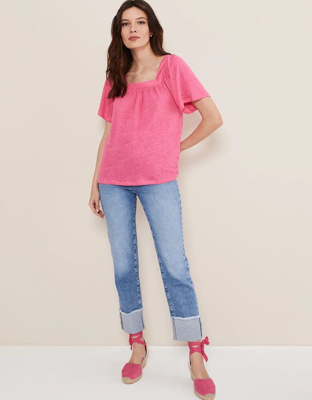 Suede Ankle Tie Espadrille Shoes