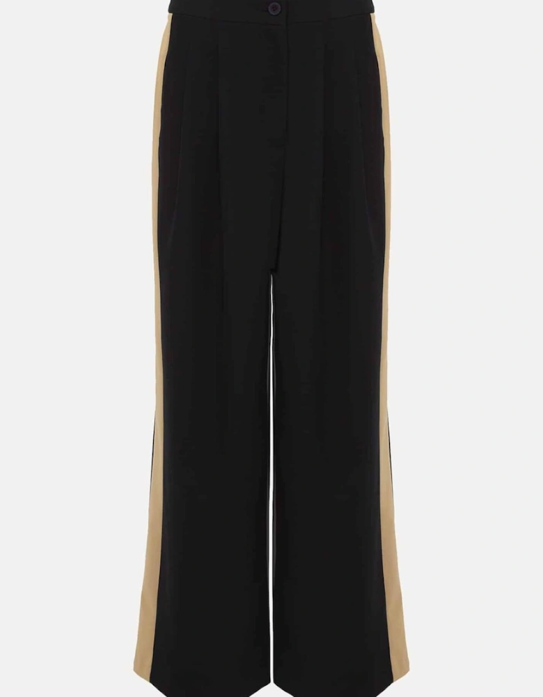 Mae Side Stripe Wide Leg Trouser