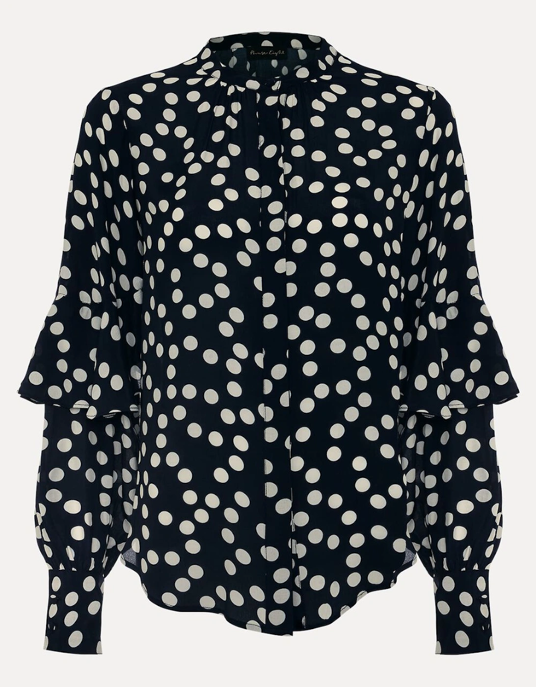Peyton Polka Dot Frill Blouse