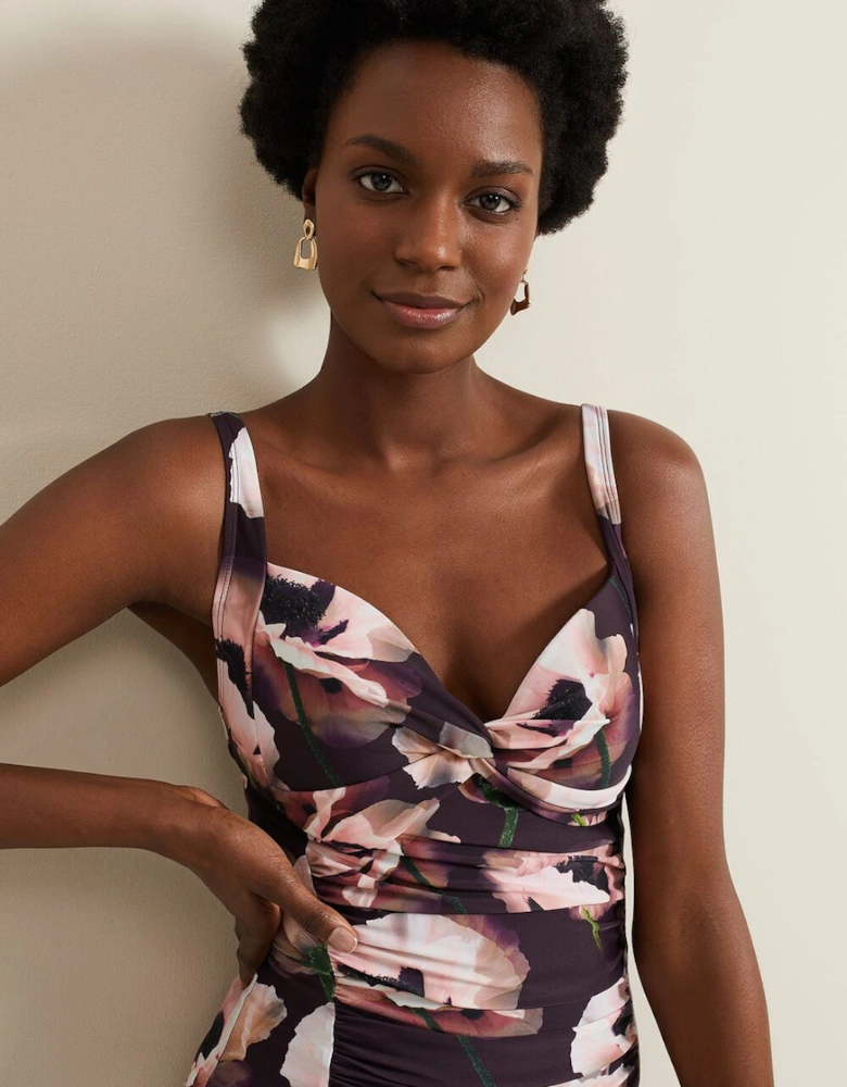 Poppy Print Swimsuit