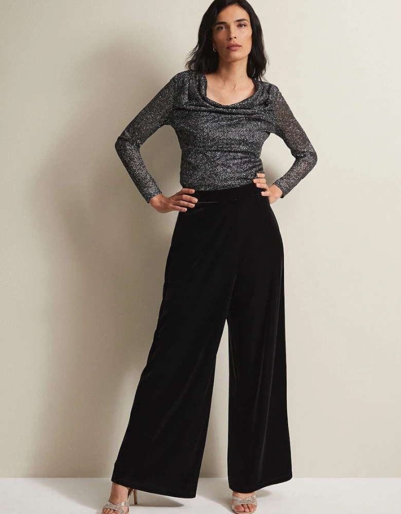 Florentine Velvet Co-Ord Trousers