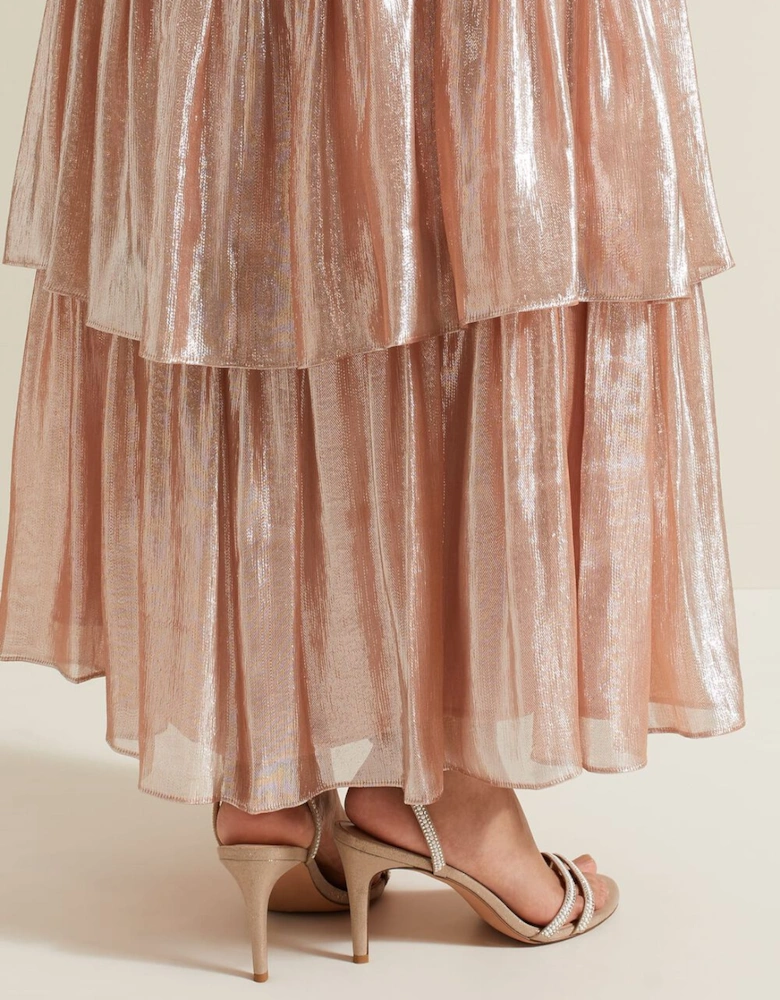 Pearl Embellished Barely There Sandal