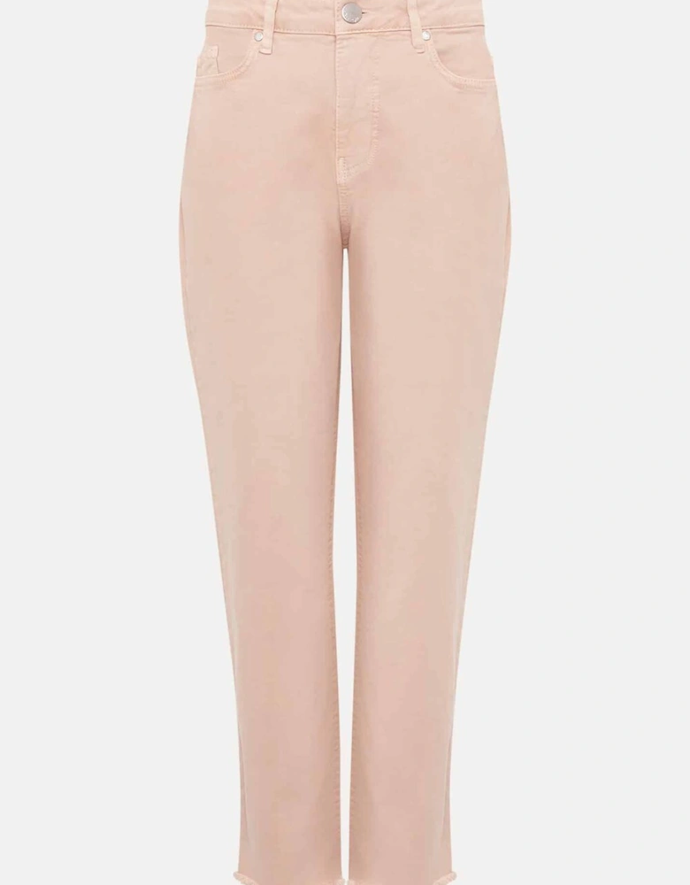 Petra Raw Hem Straight Leg Jeans