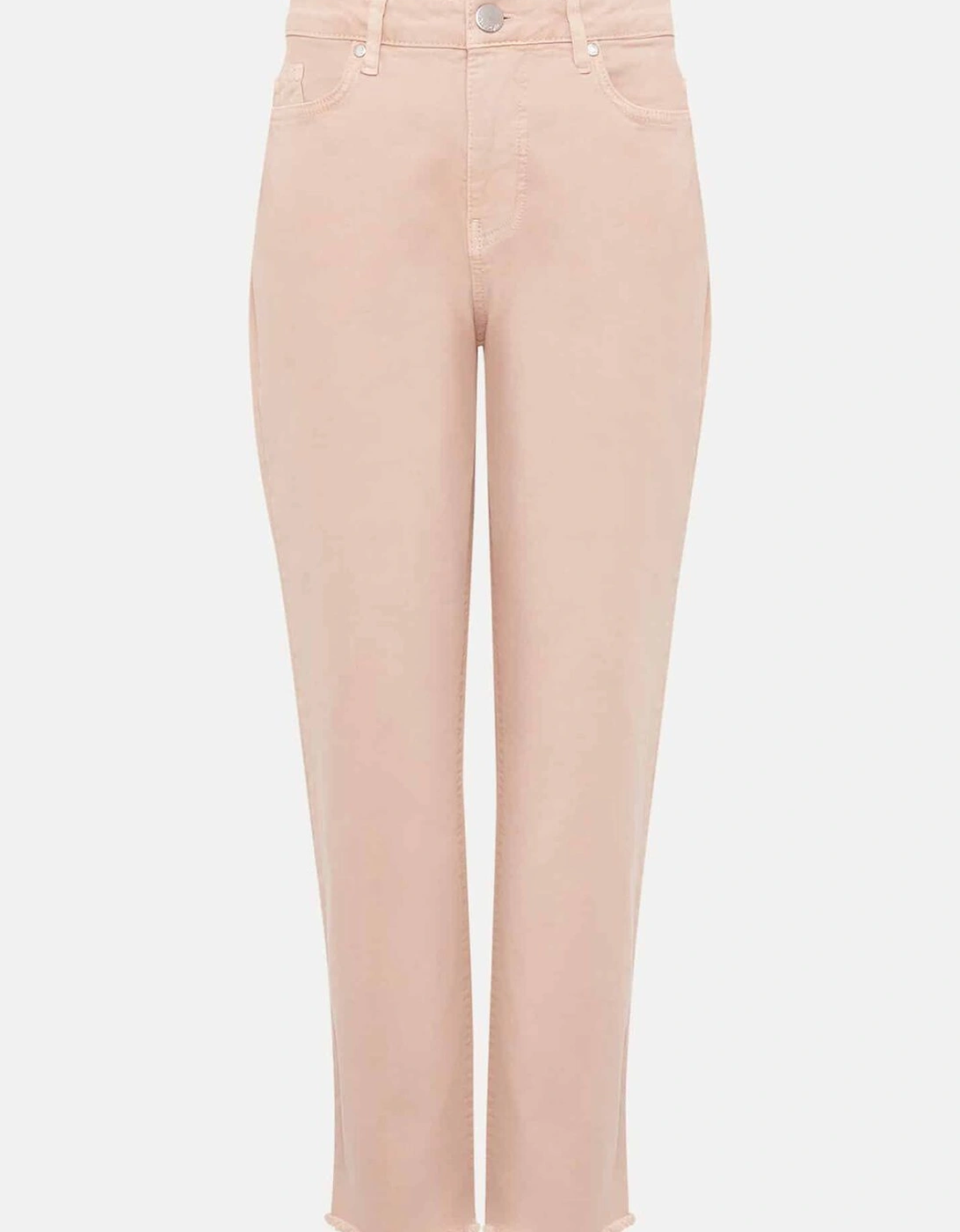 Petra Raw Hem Straight Leg Jeans