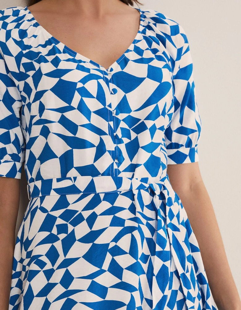 Penele Geo Swing Dress