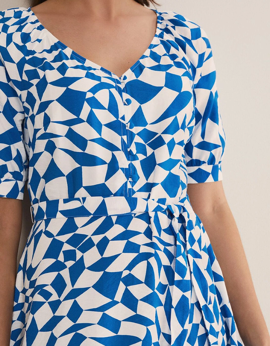 Penele Geo Swing Dress