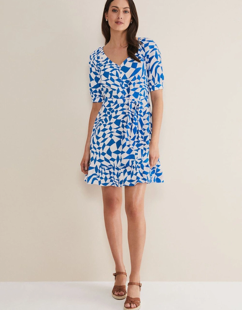 Penele Geo Swing Dress