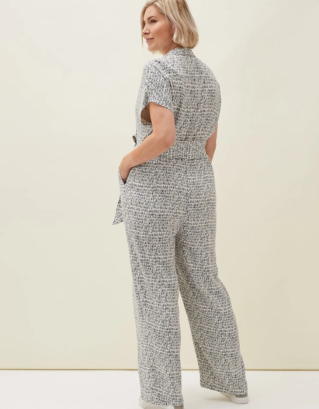 Paige Abstract Print Jumpsuit
