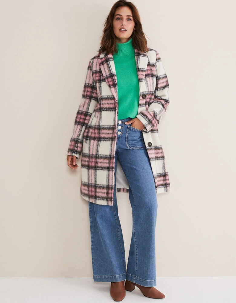 Catriona Checked Coat