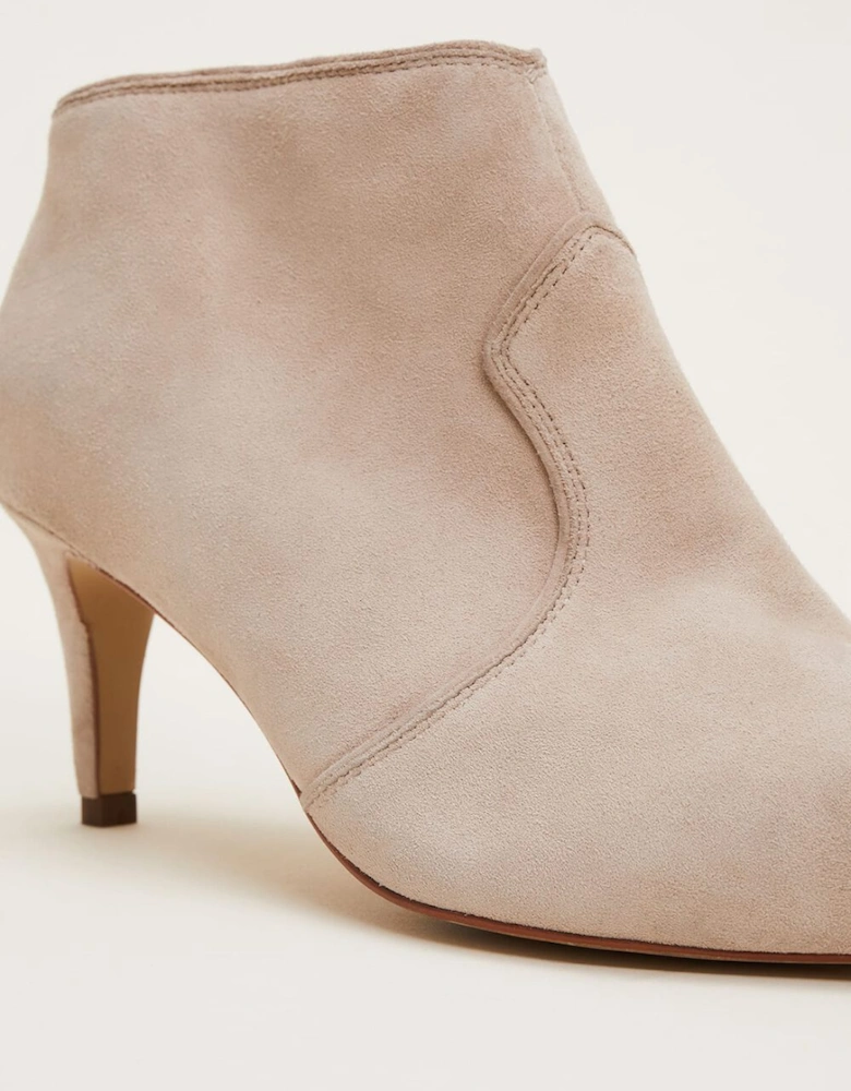 Panelled Shoe Boots