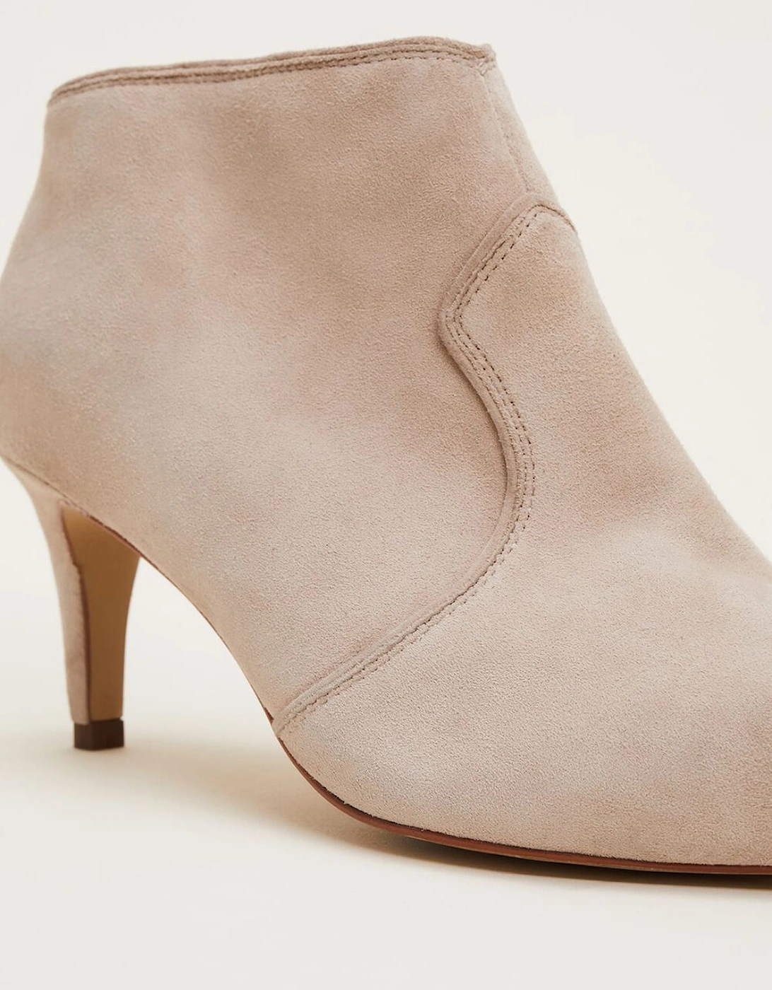 Panelled Shoe Boots