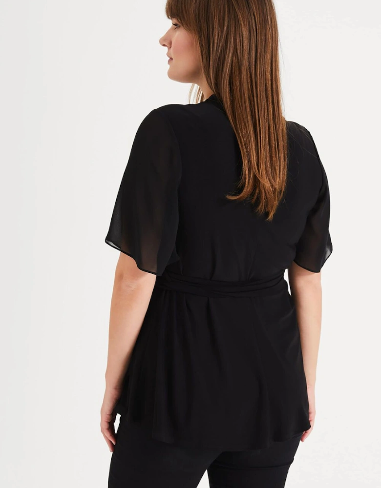 Bernice Wrap Top