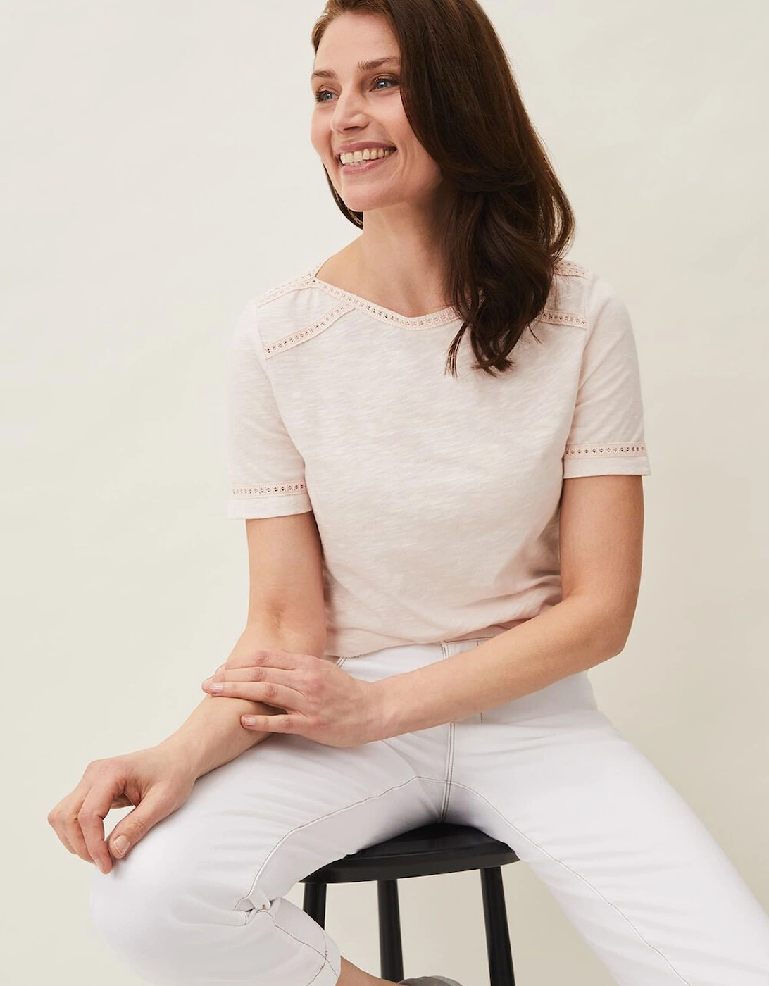 Elspeth Lace Trim Top, 7 of 6