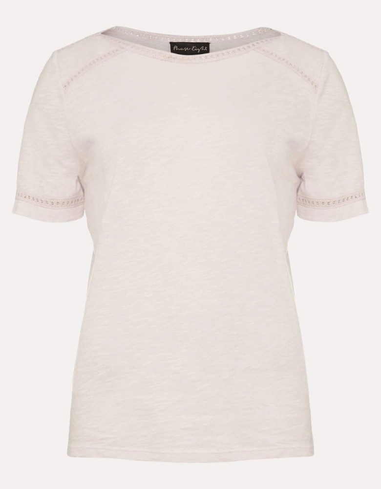 Elspeth Lace Trim Top