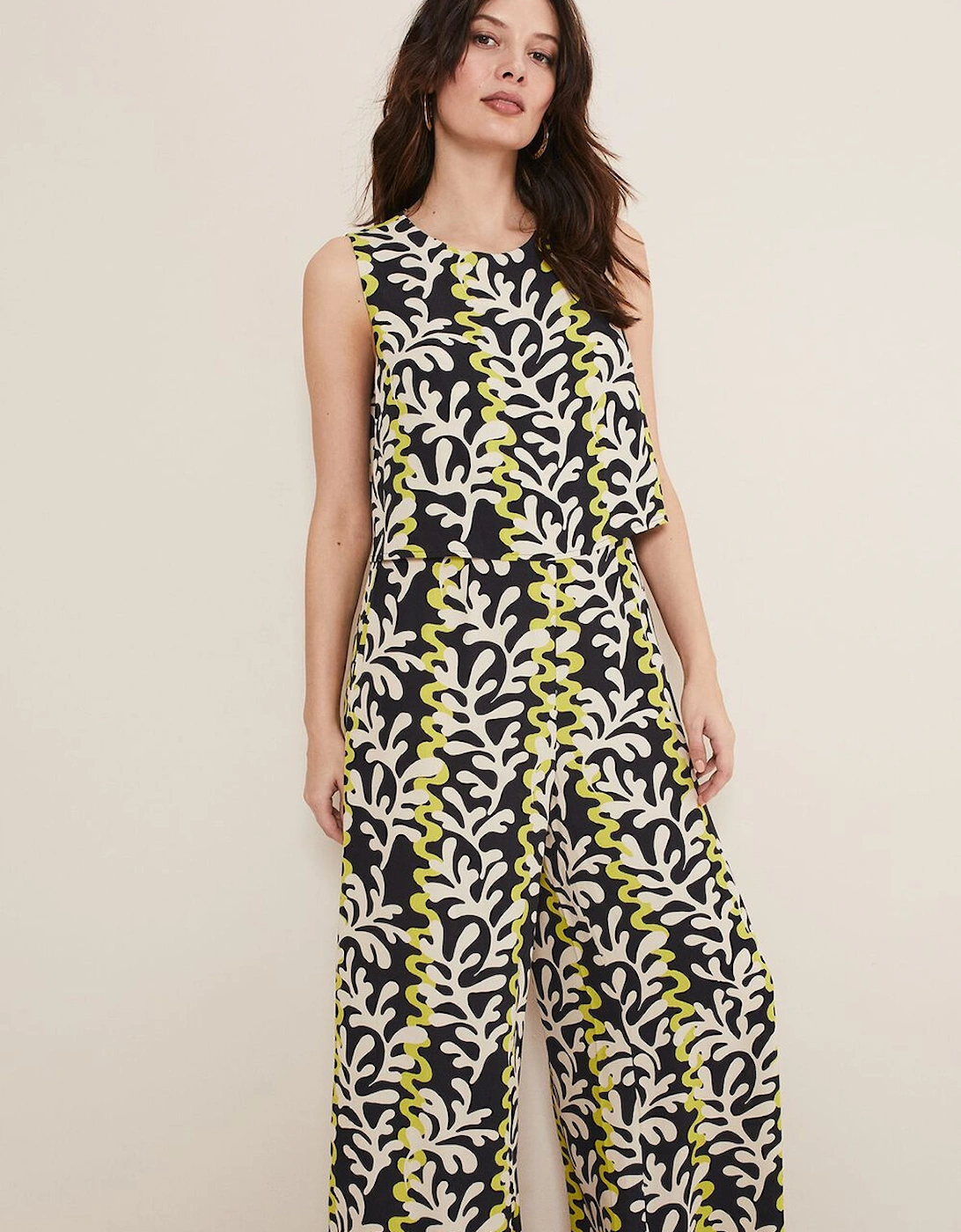 Aubrey Black Sequin Wide Leg Jumpsuit