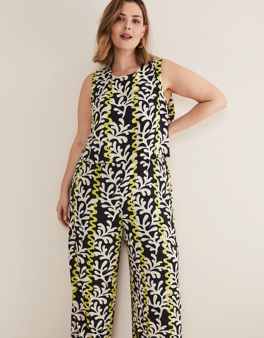 Aubrey Black Sequin Wide Leg Jumpsuit
