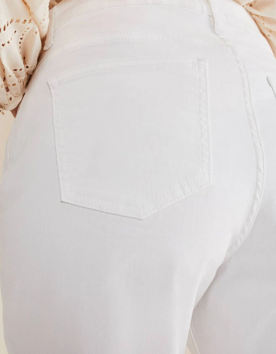 Petra Raw Hem Straight Leg Jeans