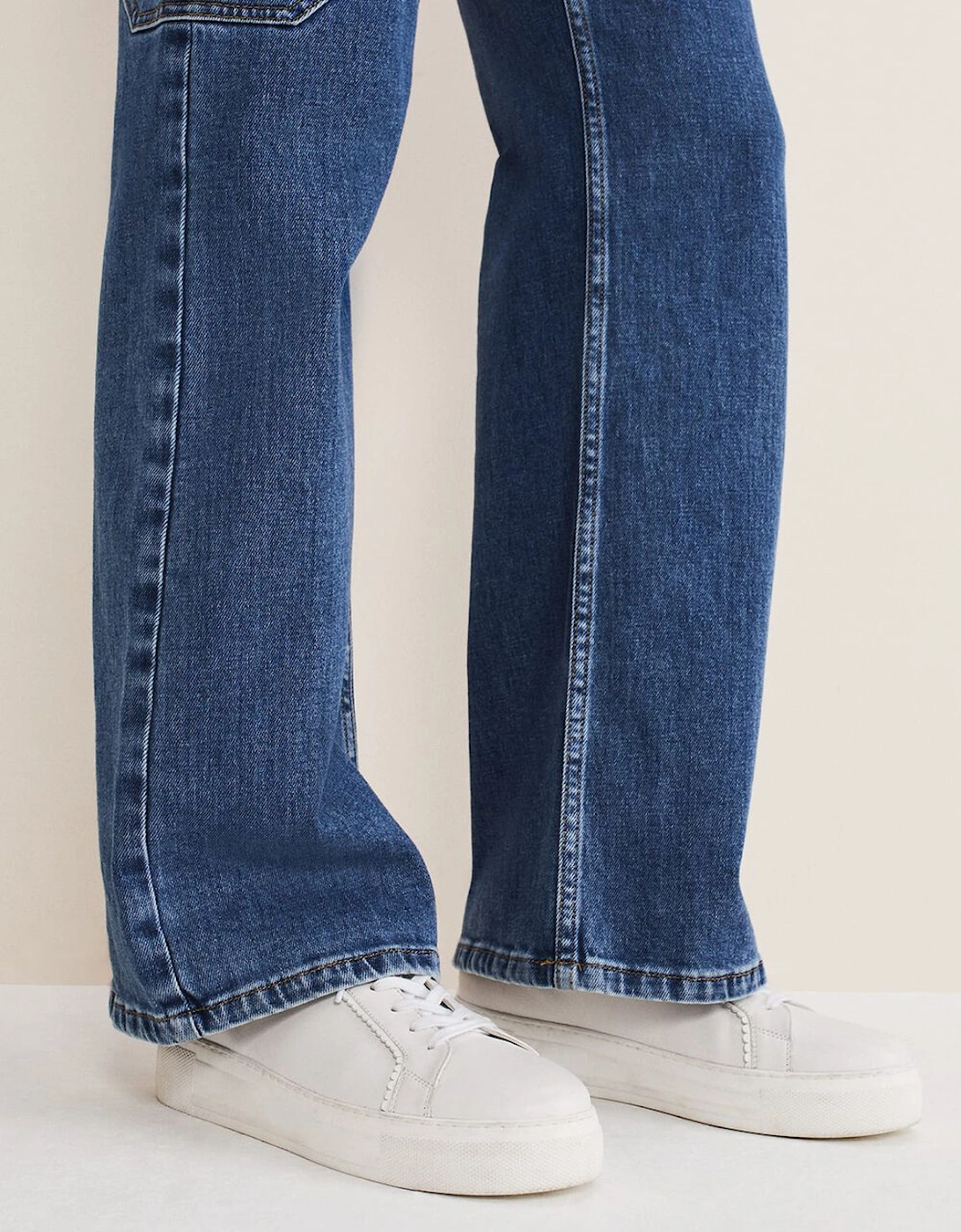 White Leather Trainers