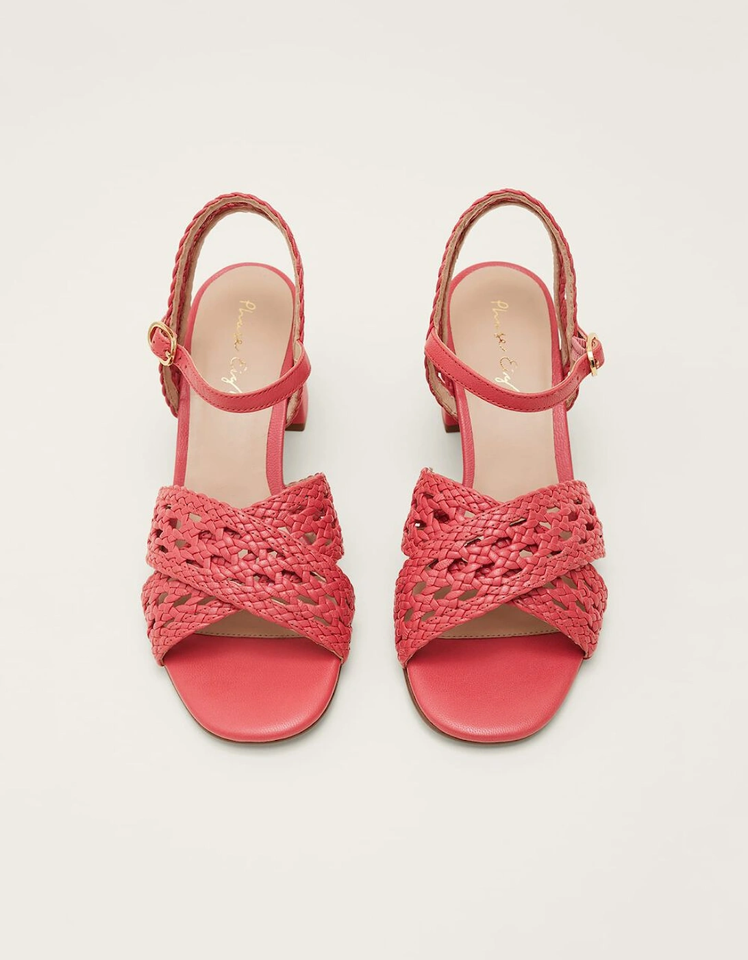 Weave Heeled Sandal